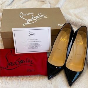 Christian Louboutin Pigalle 120 Pointed Pumps